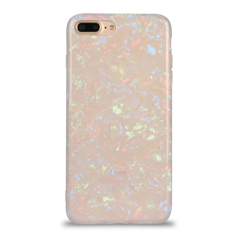 iPHONE 8 / 7 IMD Dream Marble Fashion Case (Rainbow White)